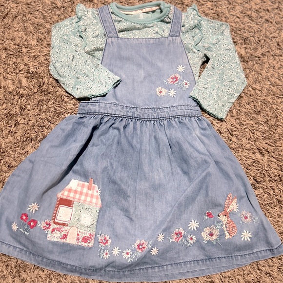 Mothercare Crochet Top and Shorts Outfit main image 1